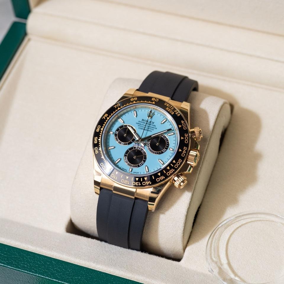 Ashcroft & Vane Meridian Chrono / Gold Azul-Turquesa
