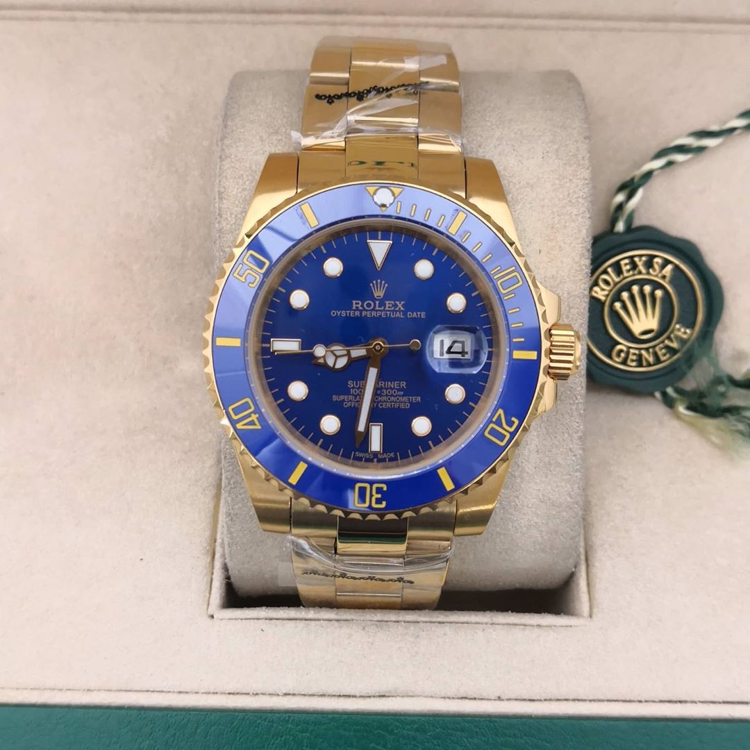 Ashcroft & Vane Abyssal Jubilee Gold / Blue