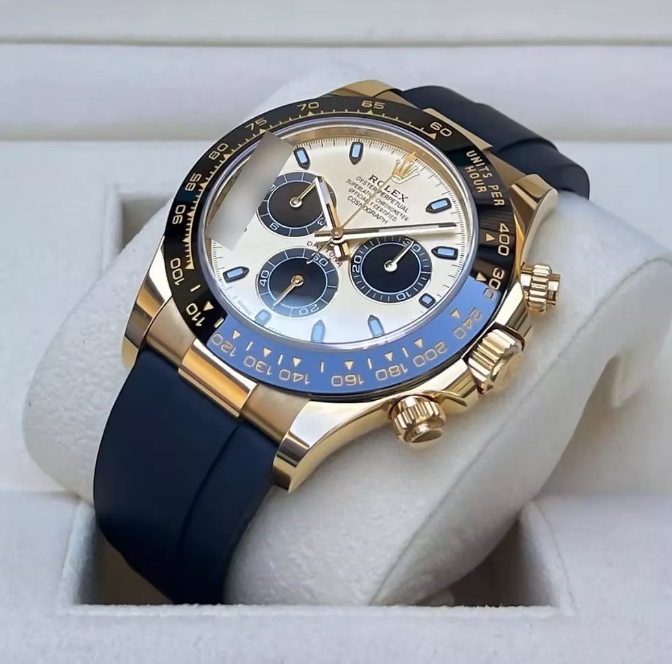 Ashcroft & Vane Meridian Chrono / Gold Kautschuk