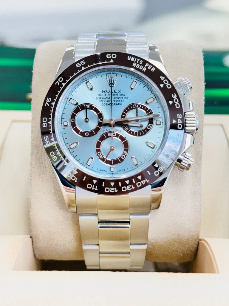 Ashcroft & Vane Meridian Chrono Platinum / Blue