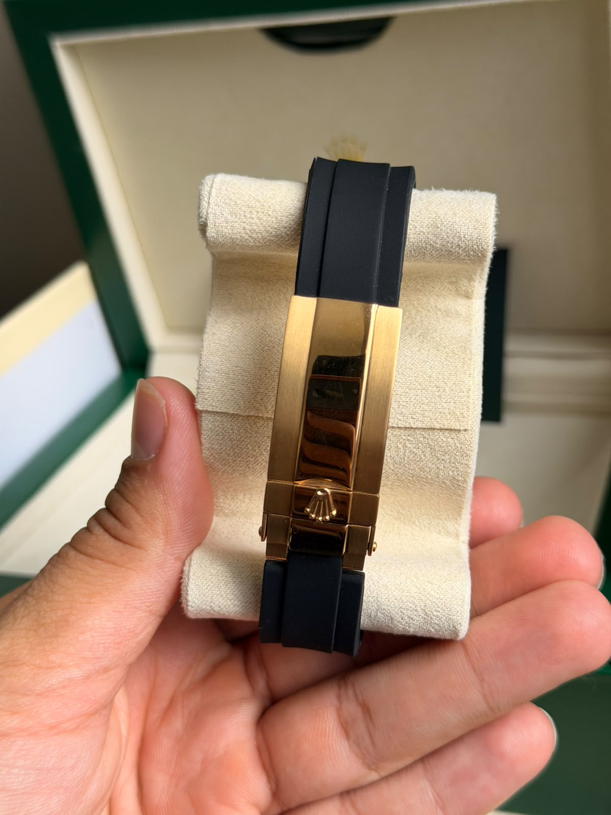 Ashcroft & Vane Meridian Chrono / Gold Blau-Türkis