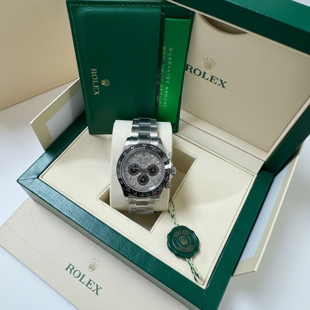 Ashcroft & Vane Meridian Chrono / Silver Meteorito