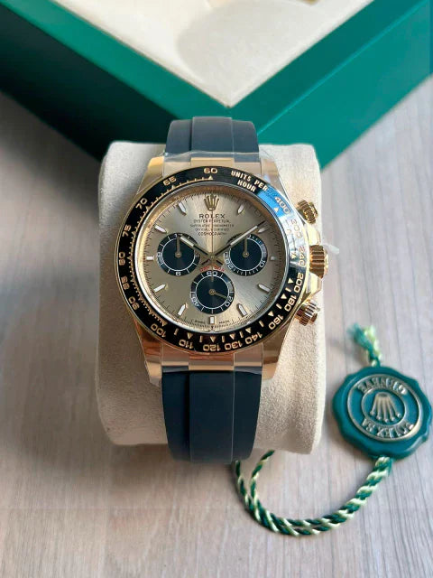 Ashcroft & Vane Meridian Chrono / Gold Rubber
