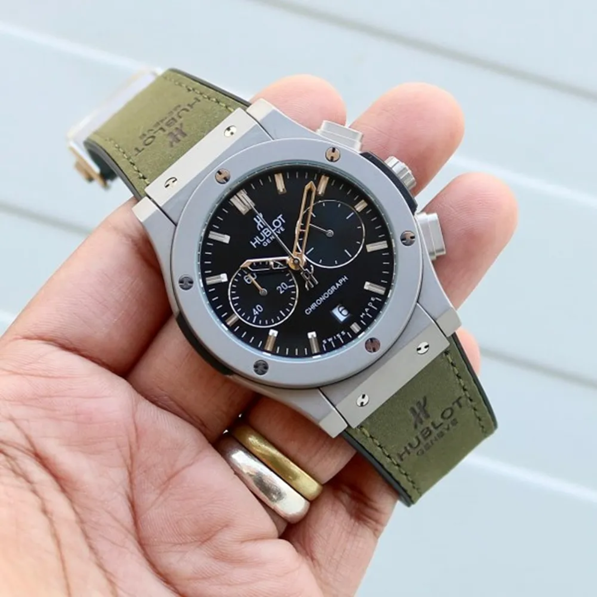 Ashcroft & Vane Fusion Chronograph King Green