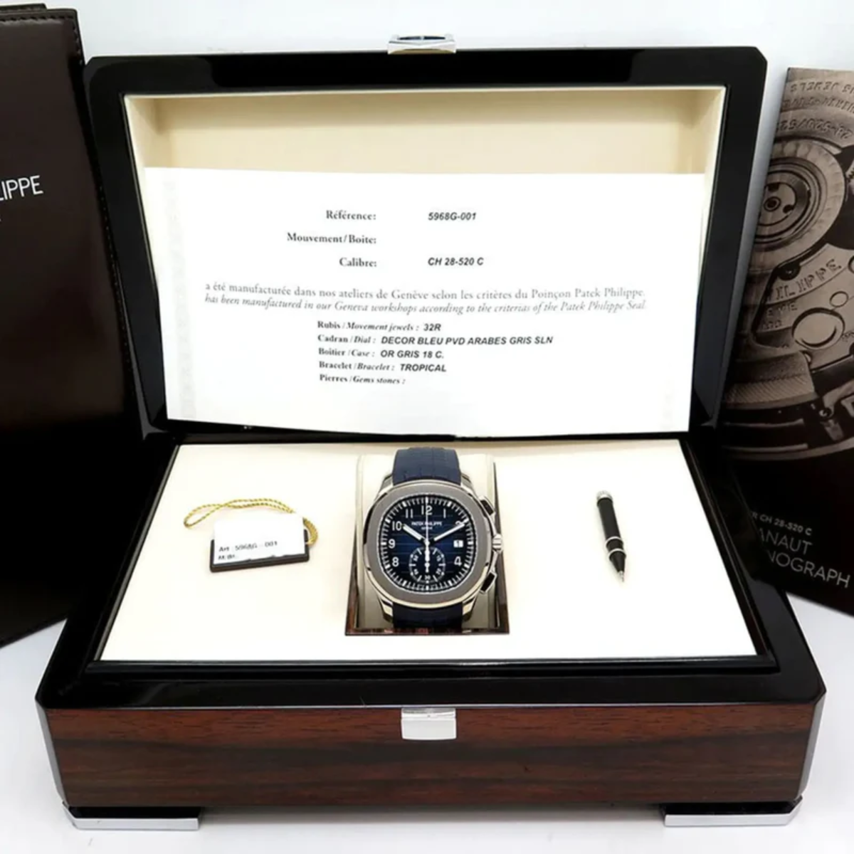 Certificate - Ashcroft & Vane Aquos Watch