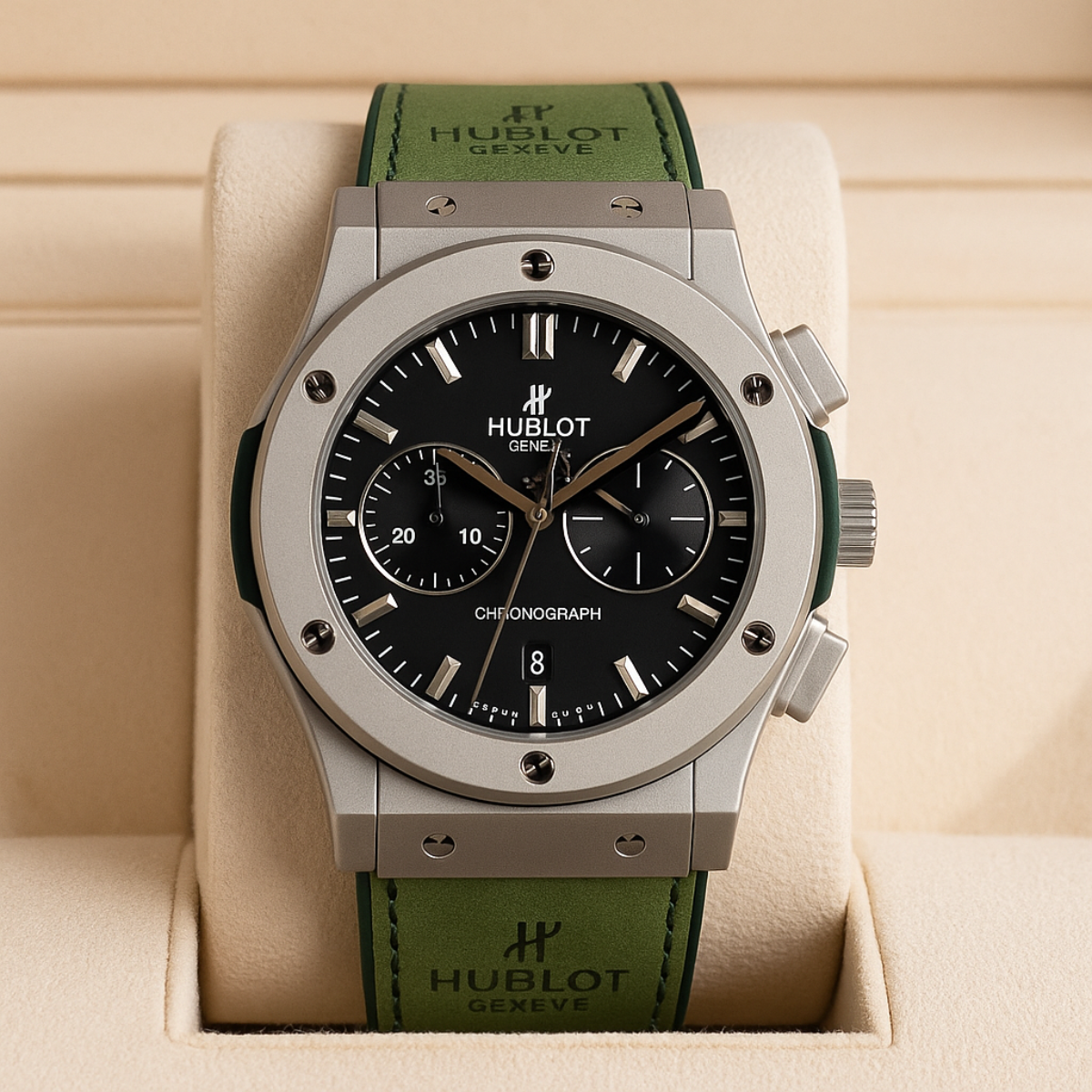 Ashcroft & Vane Fusion Chronograph King Green