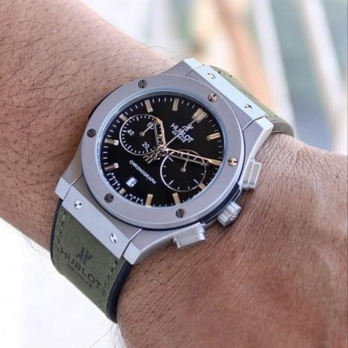Ashcroft & Vane Fusion Chronograph King Green