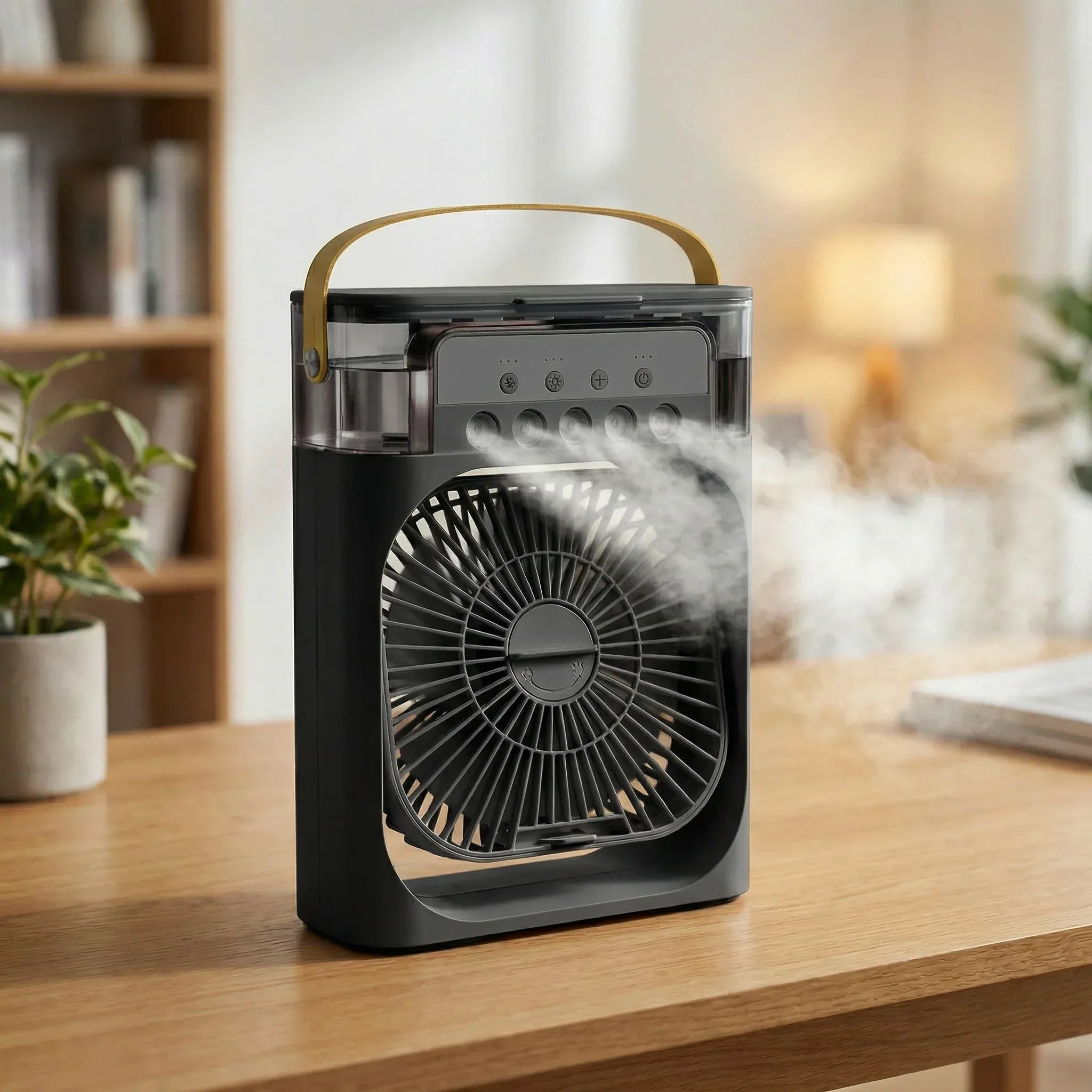 AirPulse | Portable Air Cooler | Quiet Mini USB AC | 3-in-1 Fan Humidifier