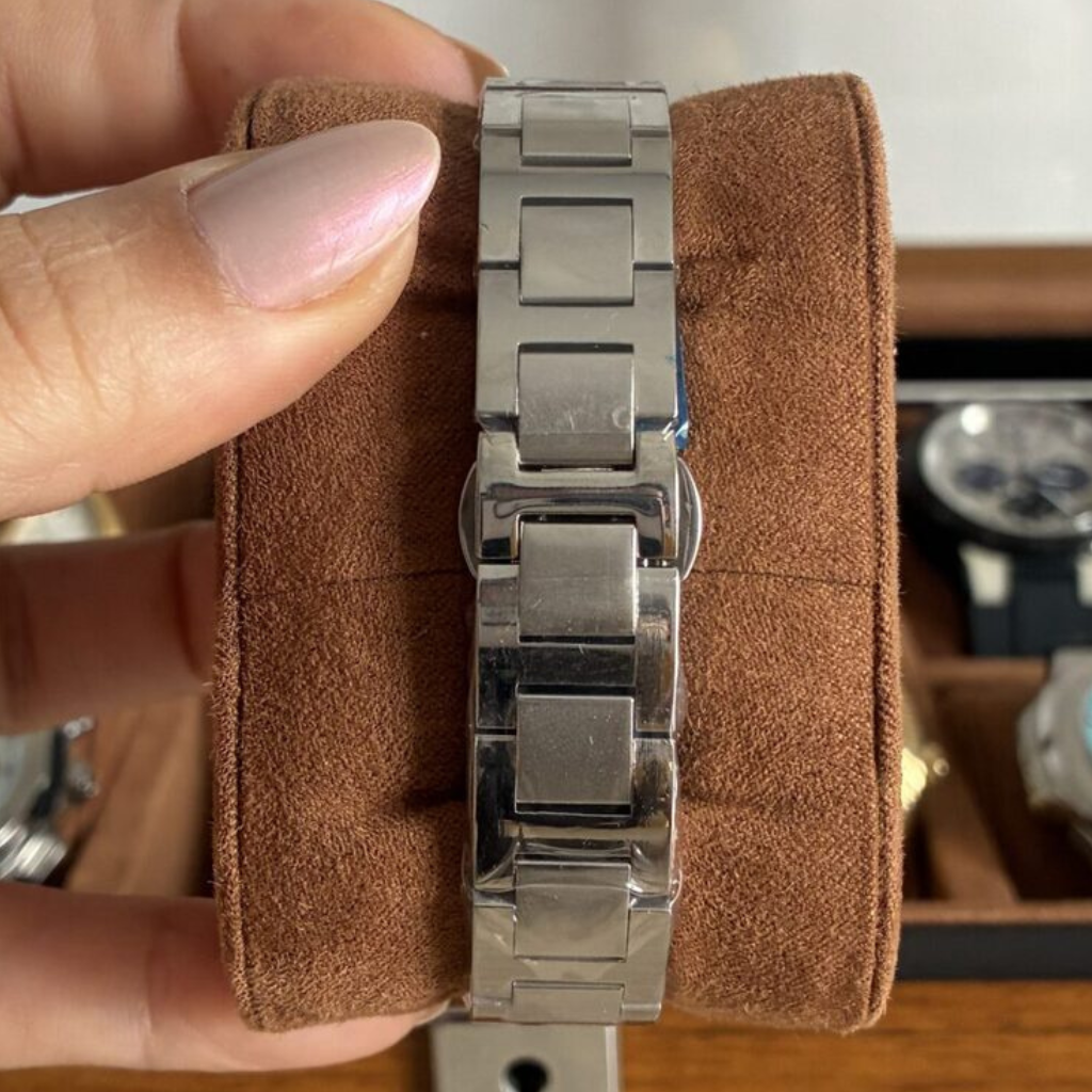 Ashcroft & Vane Bleu Watch - Steel Bracelet