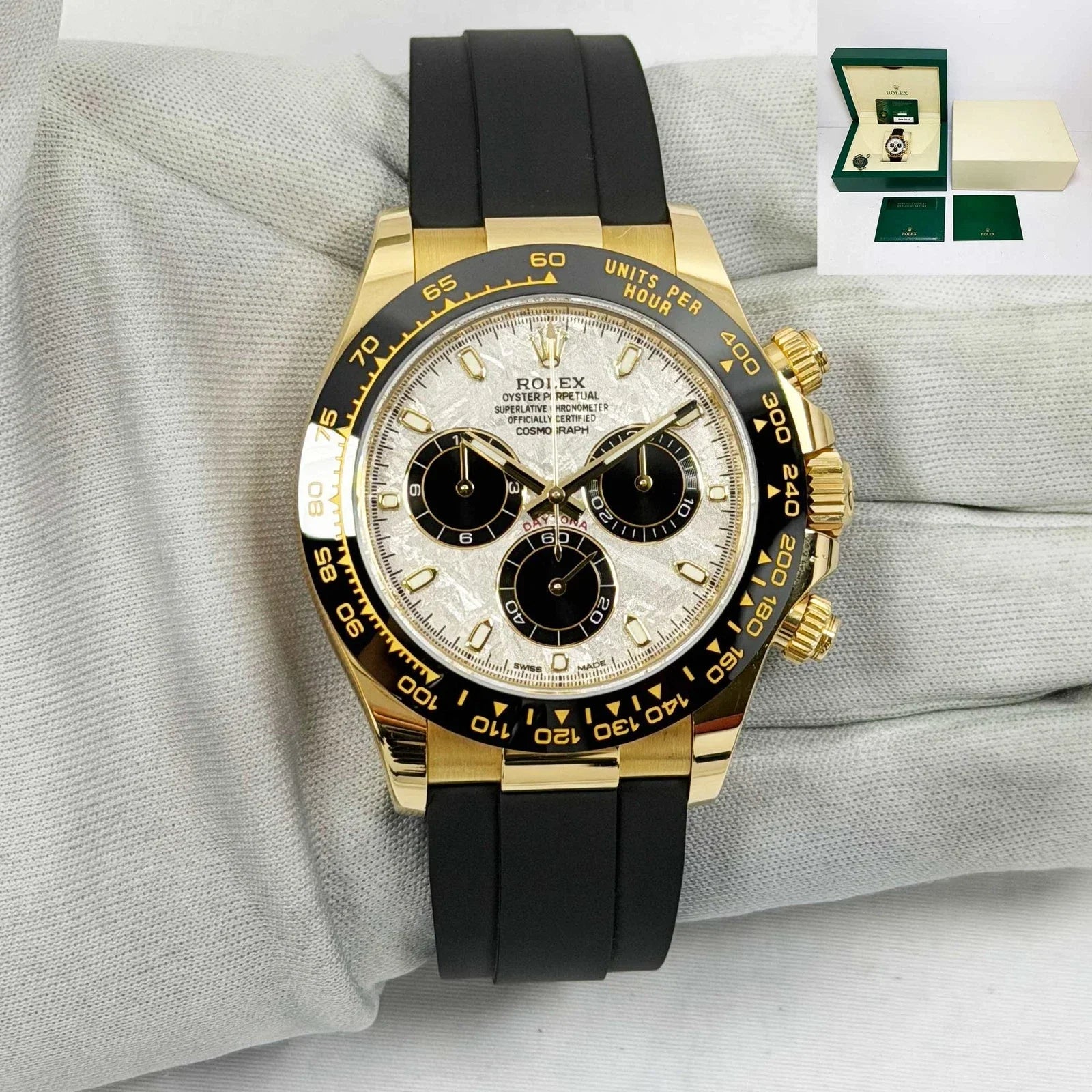 Ashcroft & Vane Meridian Chrono / Gold Meteorito