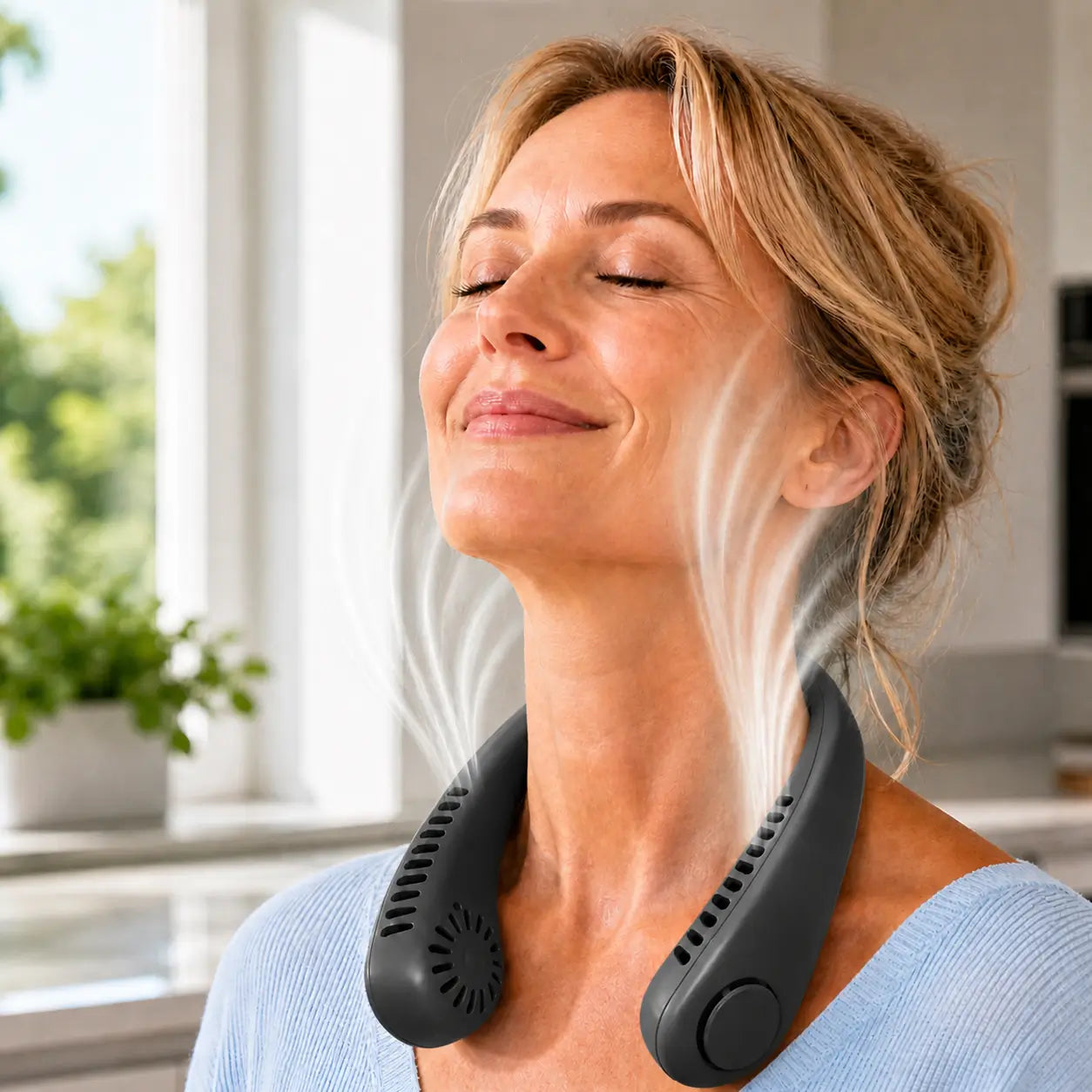 NekFan™ - Rechargeable Portable Neck Fan for Instant Cooling