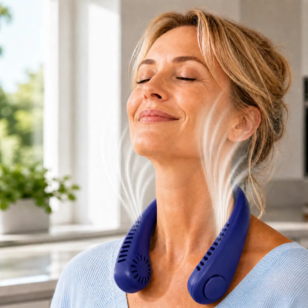 NekFan™ - Rechargeable Portable Neck Fan for Instant Cooling